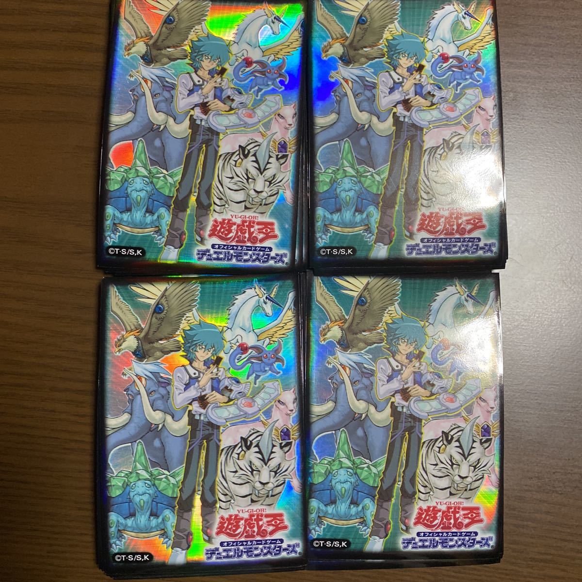 送料無料】 中古 遊戯王 スリーブ プロテクター 5Ds ファイブディーズ 