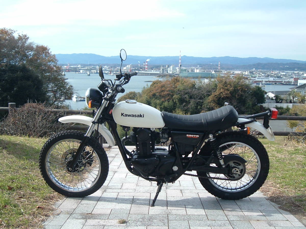 カワサキ 250TR Kawasaki KAWASAKI 250TR 2907km 白 2002年