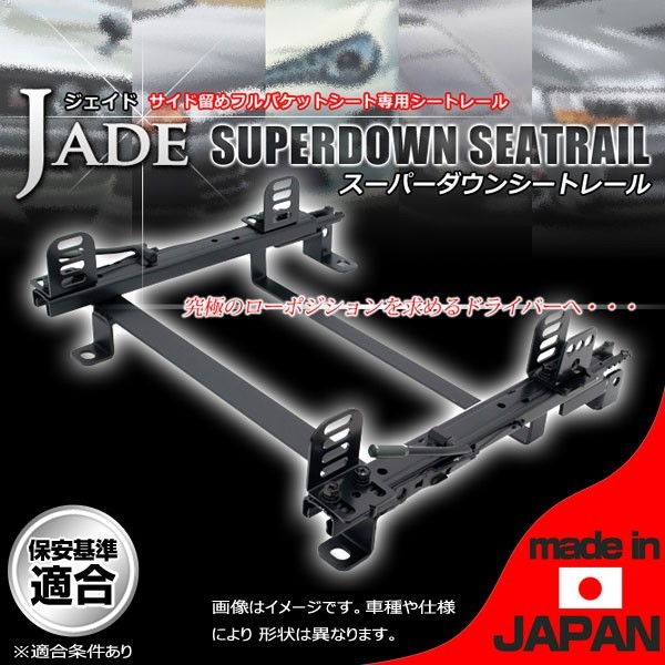 フルバケ用シートレール ポルシェ ボクスター 996 / 997 左 STDタイプ ダブルロック IM028LD 日本製 レカロなど