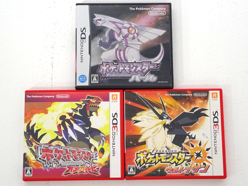 ☆中古☆3DS DSソフト ポケットモンスター まとめ売り 3本セット  