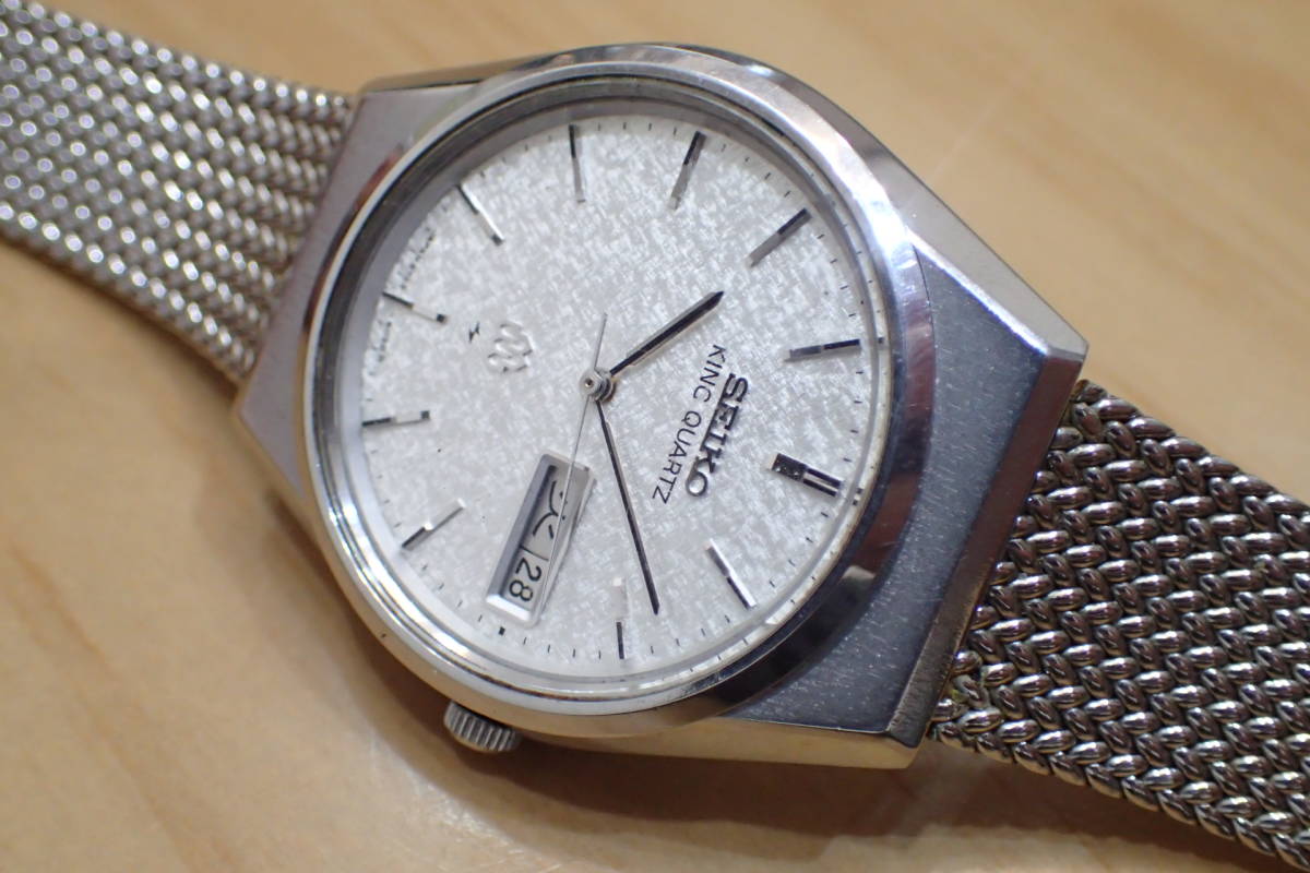 文字盤美品/レア ◇SEIKO/セイコー KING QUARTZ/キングクォーツ◇ 9723  