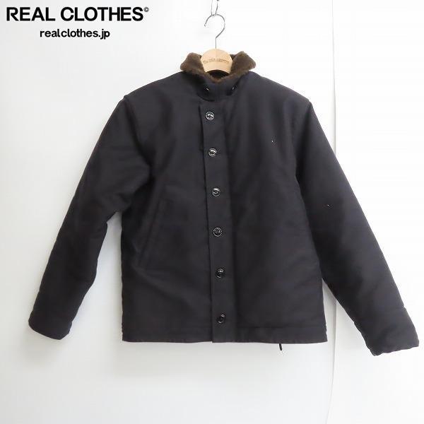☆THE REAL McCOY'S/リアルマッコイズ N-1 デッキジャケット NAVY