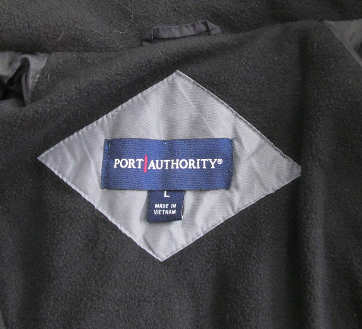 US古着 PORT AUTHORITY 裏フリース ナイロンジャケット ワーク 