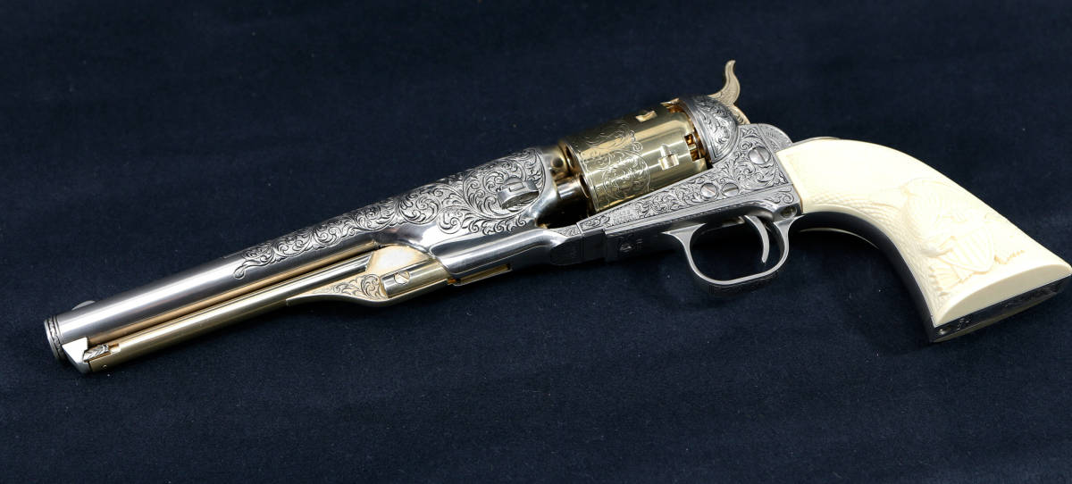 フランクリンミント GENERAL CUSTER\u0027S REVOLVER - フランクリン 