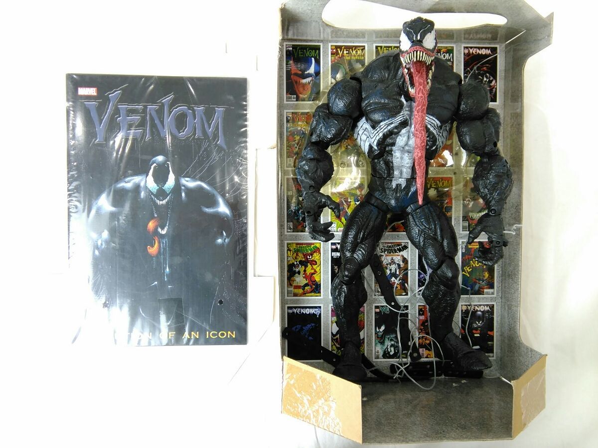 マーベルレジェンズ icons ヴェノム フィギュア Venom marvel トイビズ 