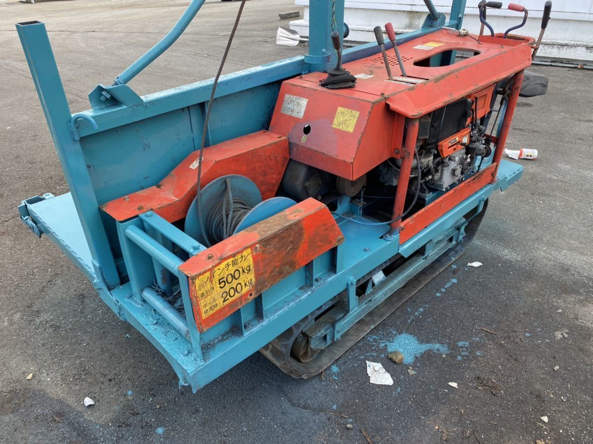 チクスイ・クボタディーゼル林内作業クローラー運搬車・BFY901