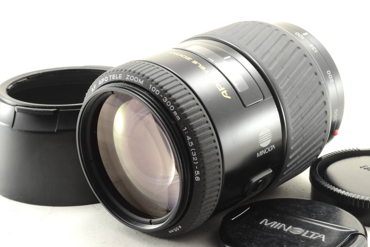 良品】MINOLTA ミノルタ AF APO TELE 100-300mm F4.5-5.6 / SONY α
