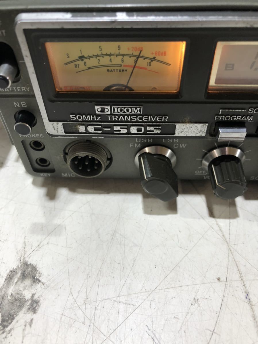 Z # アイコム ICOM IC-505 50MHz オールモードポータブル 
