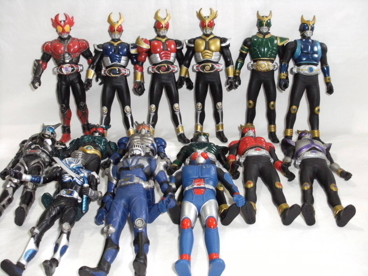 ☆バンダイ　ソフビ　仮面ライダー　アギト2001など　15体　一括で！_1
