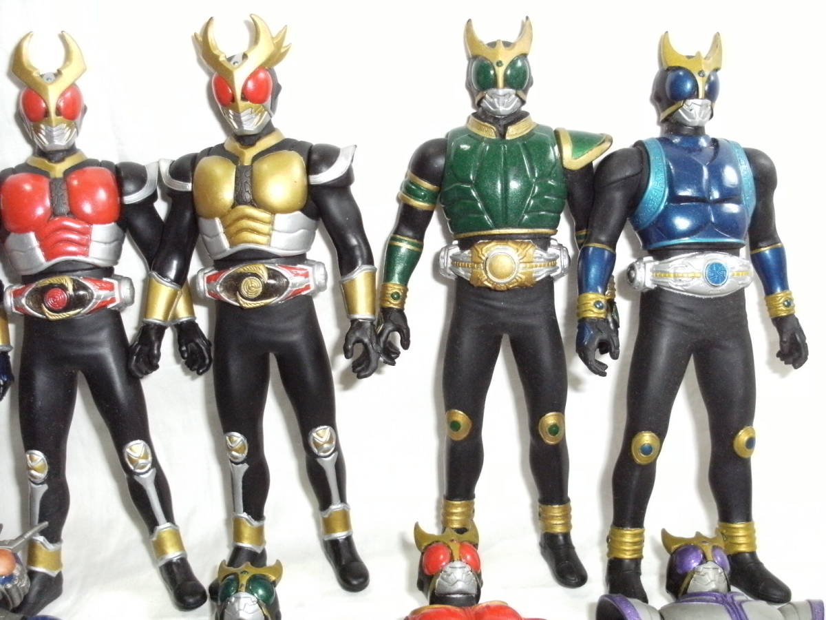 ☆バンダイ　ソフビ　仮面ライダー　アギト2001など　15体　一括で！_3