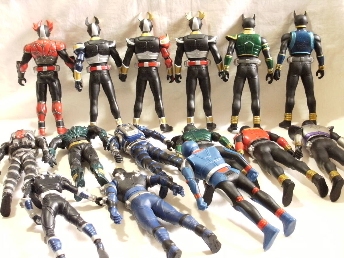 ☆バンダイ　ソフビ　仮面ライダー　アギト2001など　15体　一括で！_7