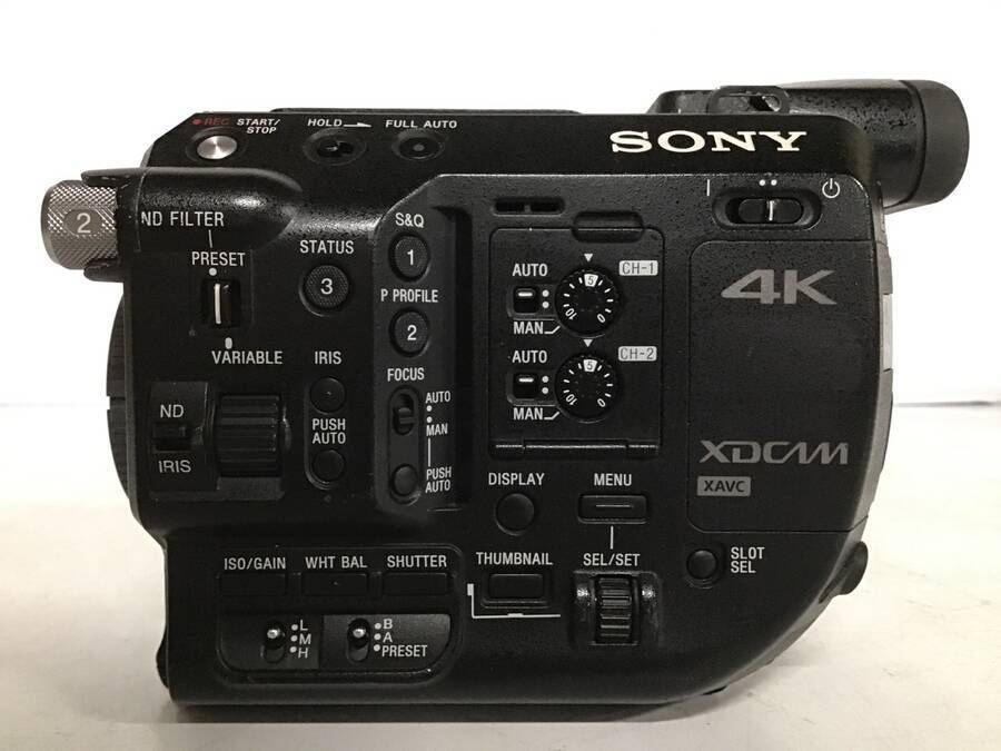 SONY PXW-FS5 メモリーカムコーダー○ジャンク品【TB】(プロ用、業務用