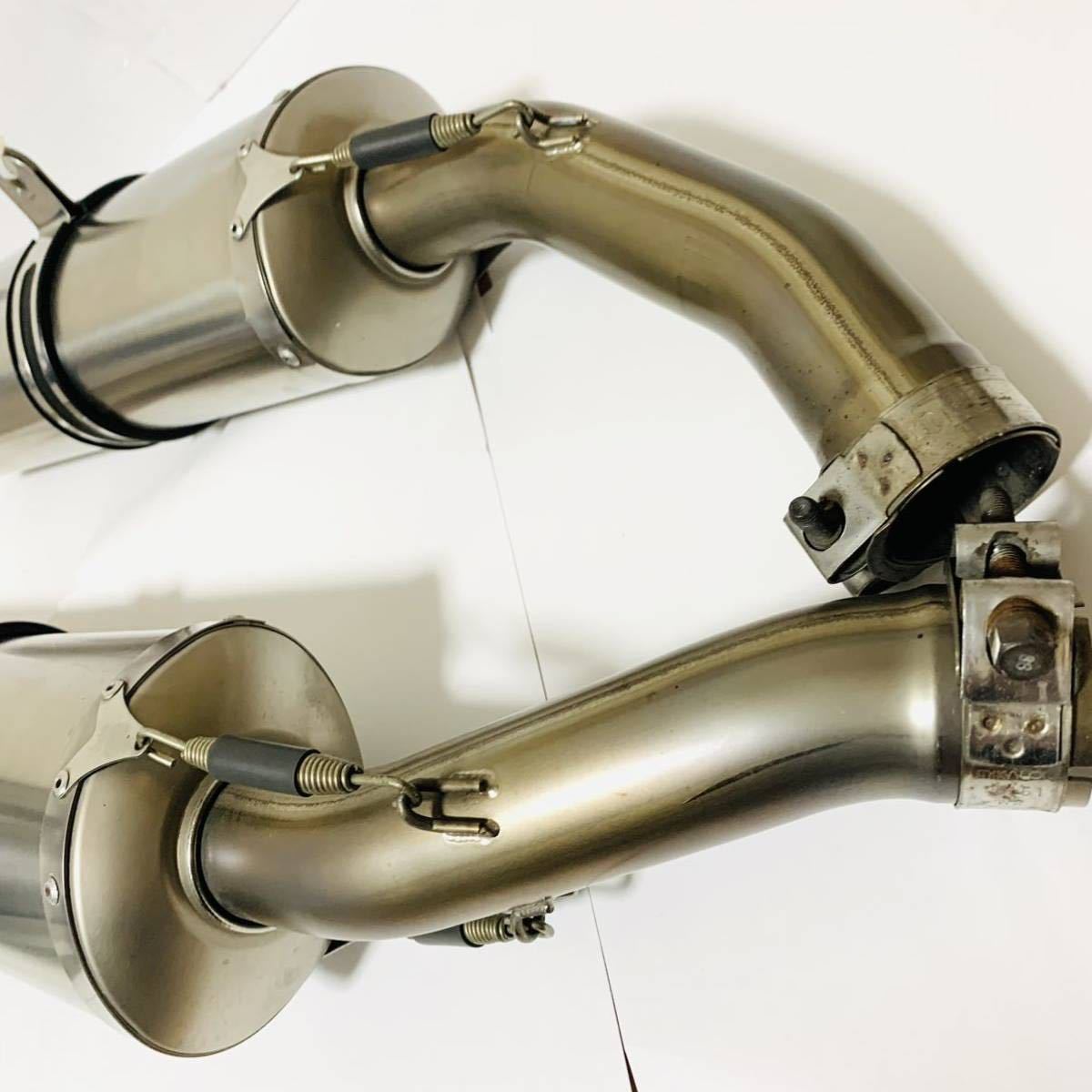 1円〜YZF-R1 5VY 04-06 STRIKERチタン製スリップオンマフラー(マフラー 
