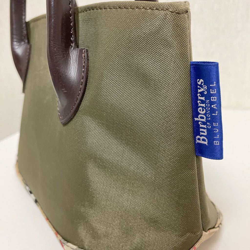 即決☆Burberrys バーバリー BLUE LABEL ブルーレーベル ハンドバッグ