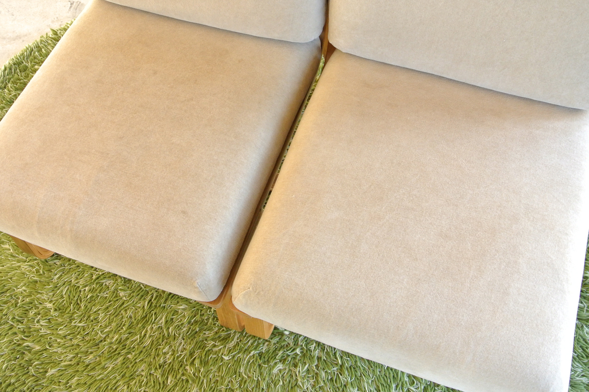 無印良品　MUJI　リビングでもダイニングでも使えるソファチェア２点セット　テーブルベンチ個別出品中_7