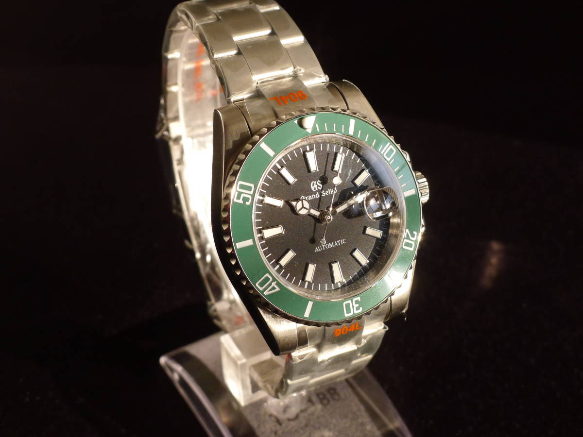 GS MOD カスタム ダイバーズ サブマリーナ seiko mod カスタムダイバーズ SEIKO NH35Aムーブメント GS DIVER MOD