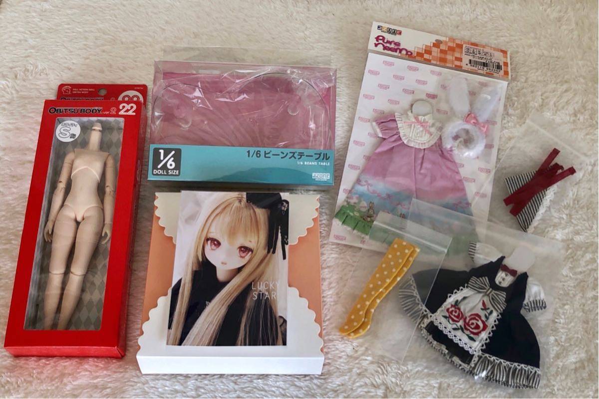 ピュアニーモ 1/6 作家様カスタムドールヘッド ボディ アウトフィット 
