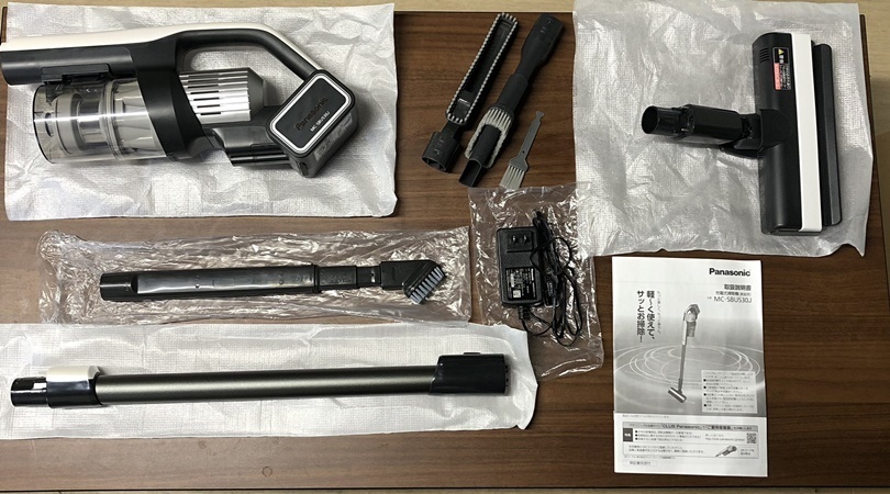 ◎e♪未使用♪Panasonic コードレスクリーナー MC-SBU530J 元箱無し
