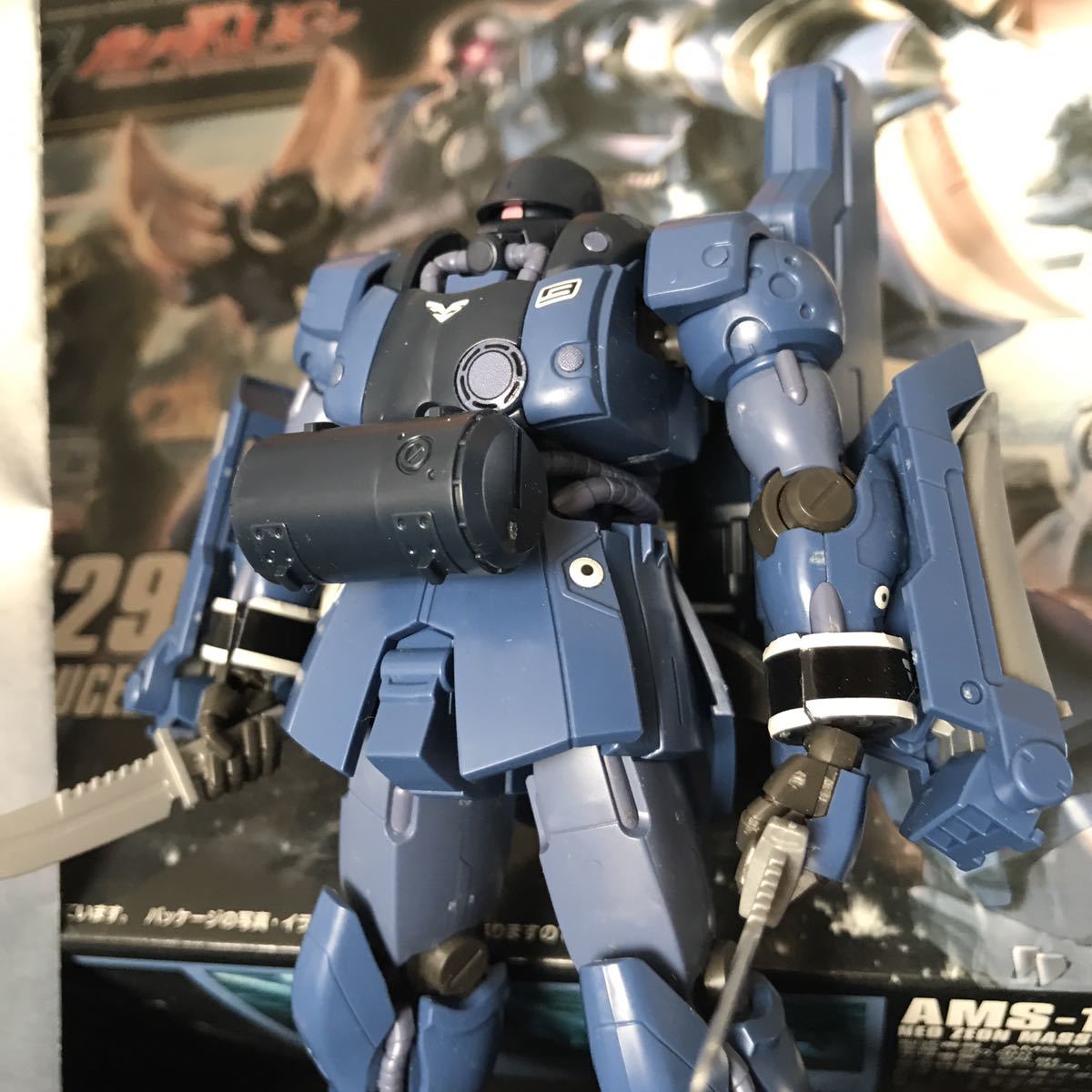 HGUC 1/144 ガンダムUC ゼー・ズール ZEE ZULU パチ組み完成品