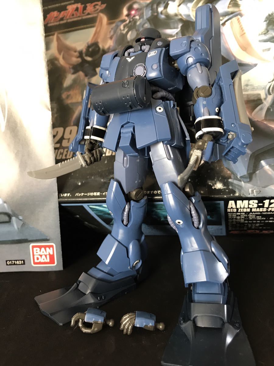 HGUC 1/144 ガンダムUC ゼー・ズール ZEE ZULU パチ組み完成品