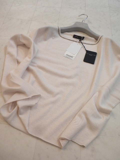 激安大特価，新作登場 ＳS入荷 彡 110 000円 ITALY製 FABIANA FILIPPI ファビアナフィリッピ 優美バニラカラー 贅沢カシミヤ100%ニットベスト(ブルマリン)｜売買されたオークション情報、yahooの商品情報をアーカイブ公開 - ブルマリン