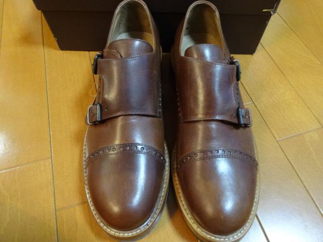 メンズ BUTTEROブッテロ ダブルモンクストラップシューズ 41 26-26.5cm