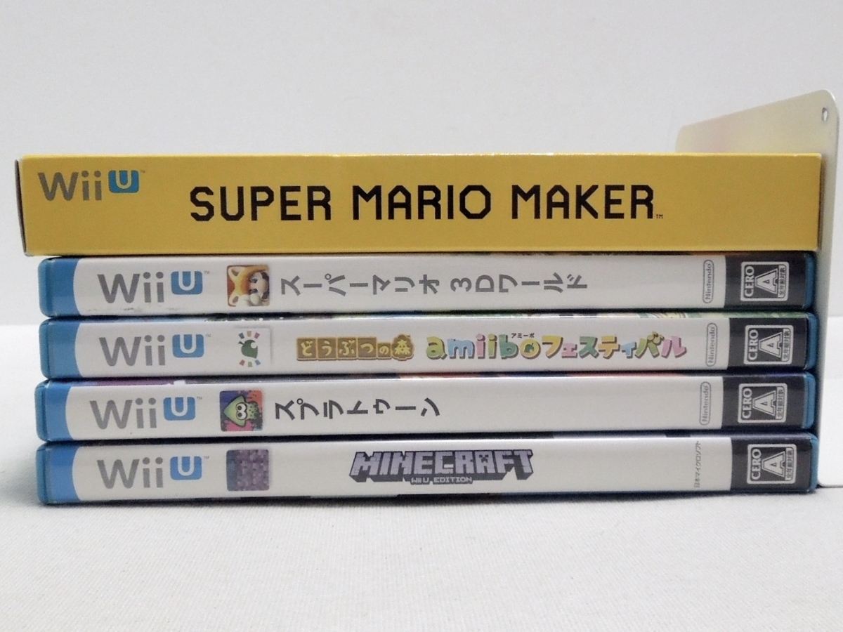 047a Wiiuソフト どうぶつの森amiboフェスティバル スプラトゥーン など5本まとめて ジャンク 2 Wii U専用ソフト 売買されたオークション情報 Yahooの商品情報をアーカイブ公開 オークファン Aucfan Com