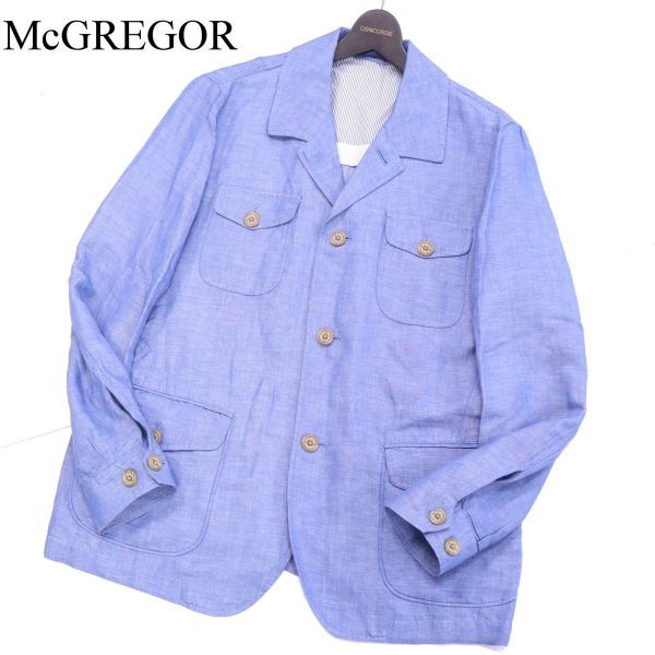 安い，2026 McGREGOR マクレガー 春夏 リネン&レーヨン ワーク サファリ ジャケット カバーオール Sz.L メンズ G2T00768_3#M(Lサイズ)｜売買されたオークション情報、yahooの商品情報をアーカイブ公開 - オー ジャンパー、ブルゾン一般