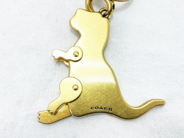 コーチ　バスキア　キーホルダー　チャーム COACH (コーチ) ×JEAN MICHEL BASQUIAT REXY BAG CHARM バスキア 恐竜