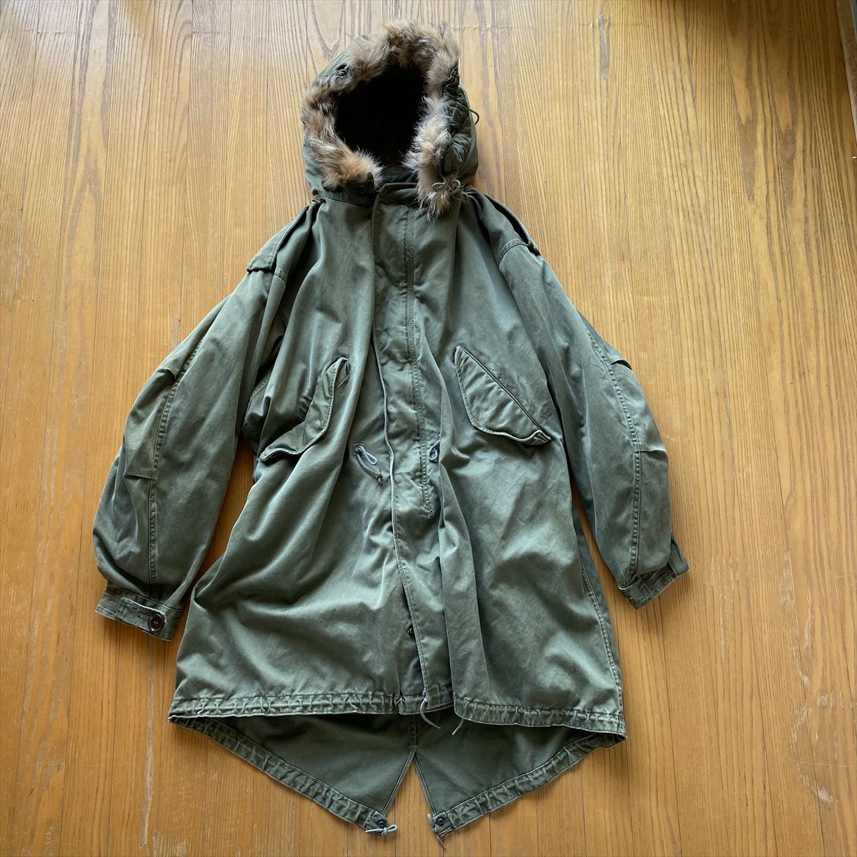 M-51☆M51☆美品☆パーカー☆フィッシュテイルパーカー☆フルセット 