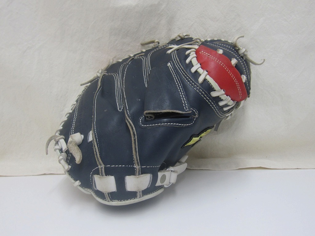SSK 軟式 キャッチャーミット SMM-0318 エスエスケイ SSK 【並品】 右用軟式キャッチャーミット ネイビー SMM