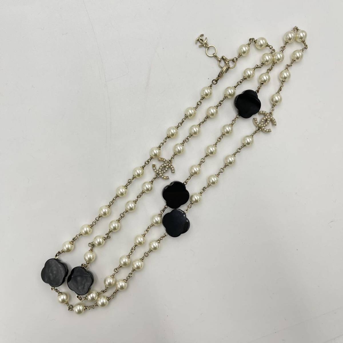CHANEL シャネル カメリア パール ネックレス レディースアクセサリー 