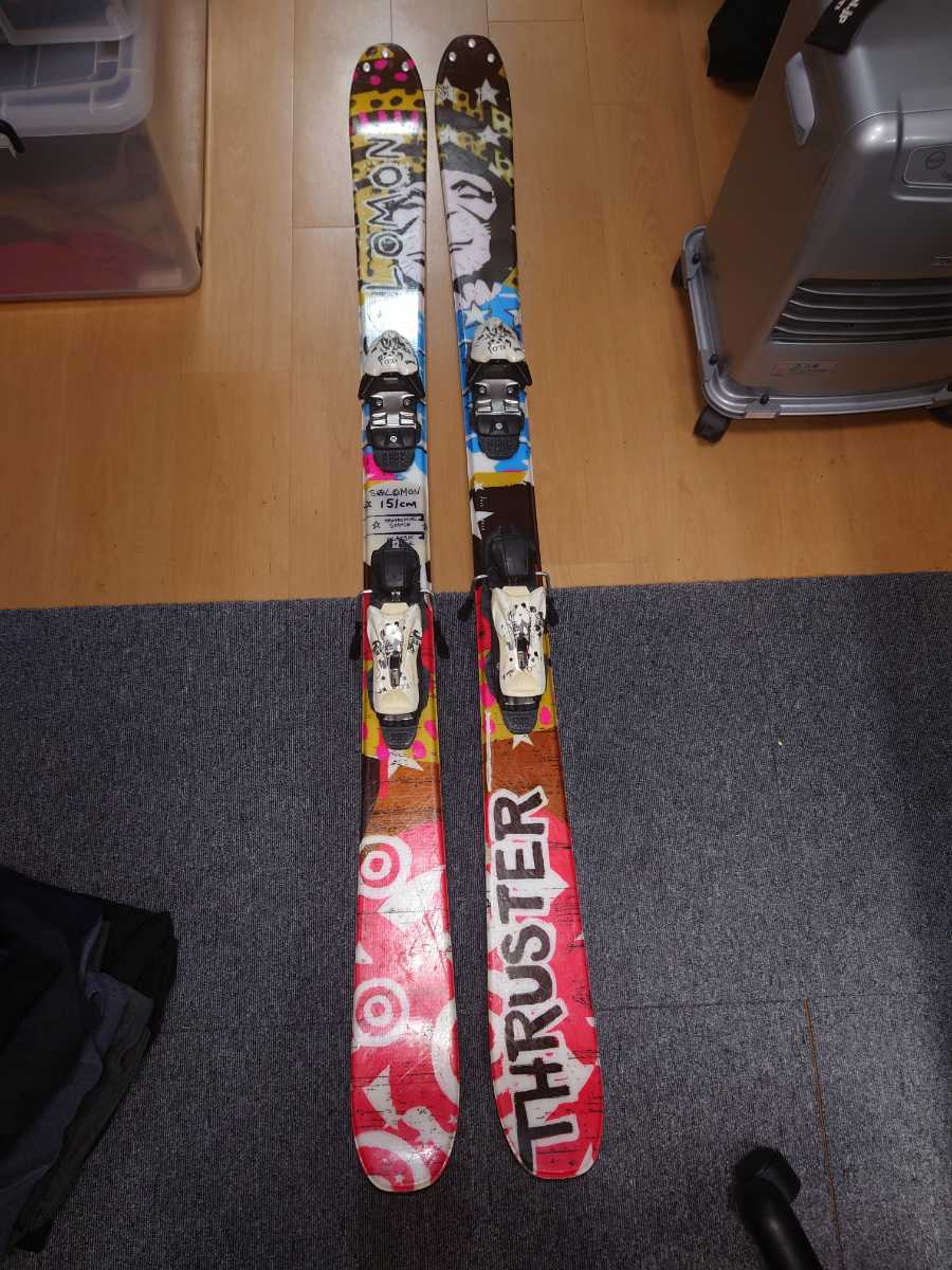 Salomon Thruster 0 Teneighty Skis サロモン 1080スラスター Foil Tip