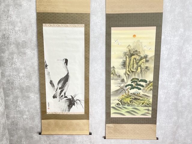 掛軸 大量 まとめてセット 掛け軸 京華 寿山 翠雲 百福 箱入り 書画 