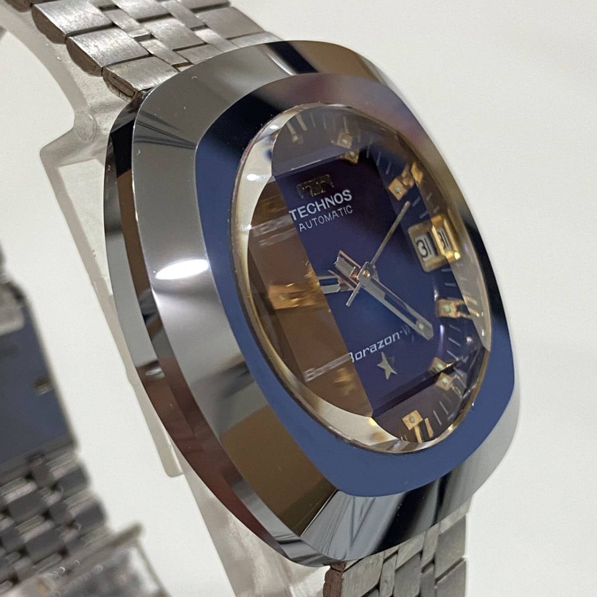 稼働品 TECHNOS Borazon-Ⅵ テクノス ボラゾン オートマチック 機械式
