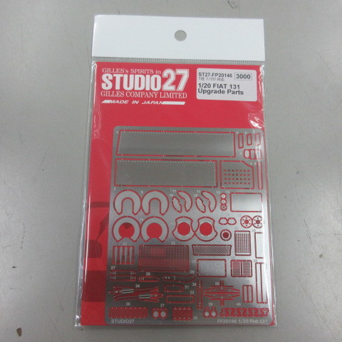 人気定番，正規品 スタジオ27 タミヤ 1/20対応 1/20 フィアット131 ＦＩＡＴ アップグレードパーツ(フォーミュラ)｜売買されたオークション情報、yahooの商品情報をアーカイブ公開 - オークファン フォーミュラ