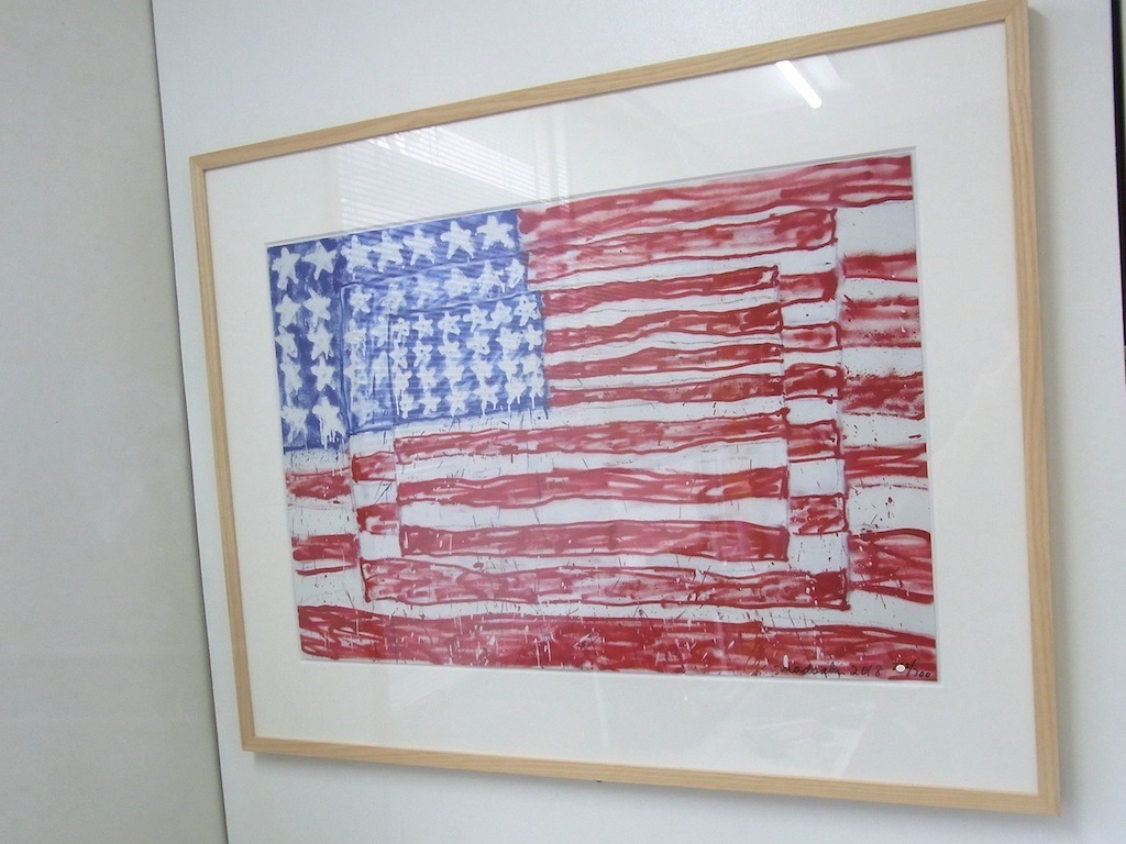 ☆ MADSAKI 初期エディション作品「Three Flags 3P」額装済み 検索 