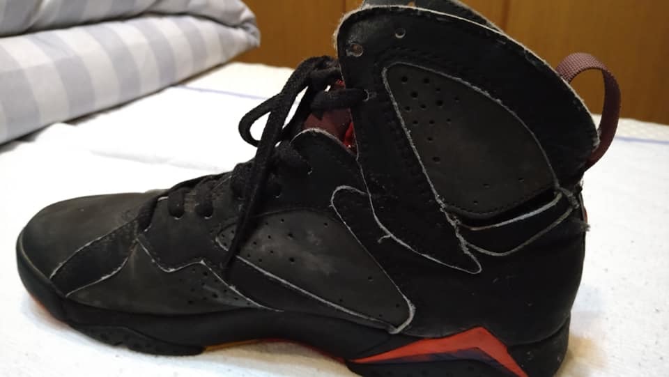 NIKE ナイキ 1992年 AIR JORDAN 7 27.5cm ブラック×レッド エア