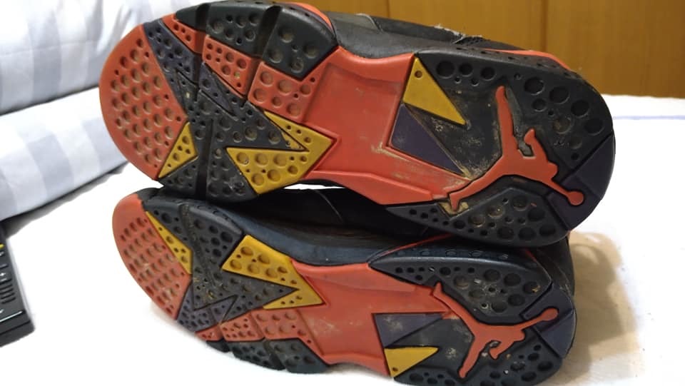 NIKE ナイキ 1992年 AIR JORDAN 7 27.5cm ブラック×レッド エア