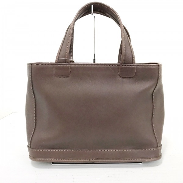 コーチ COACH ハンドバッグ 9303 - レザー ダークブラウン バッグ 