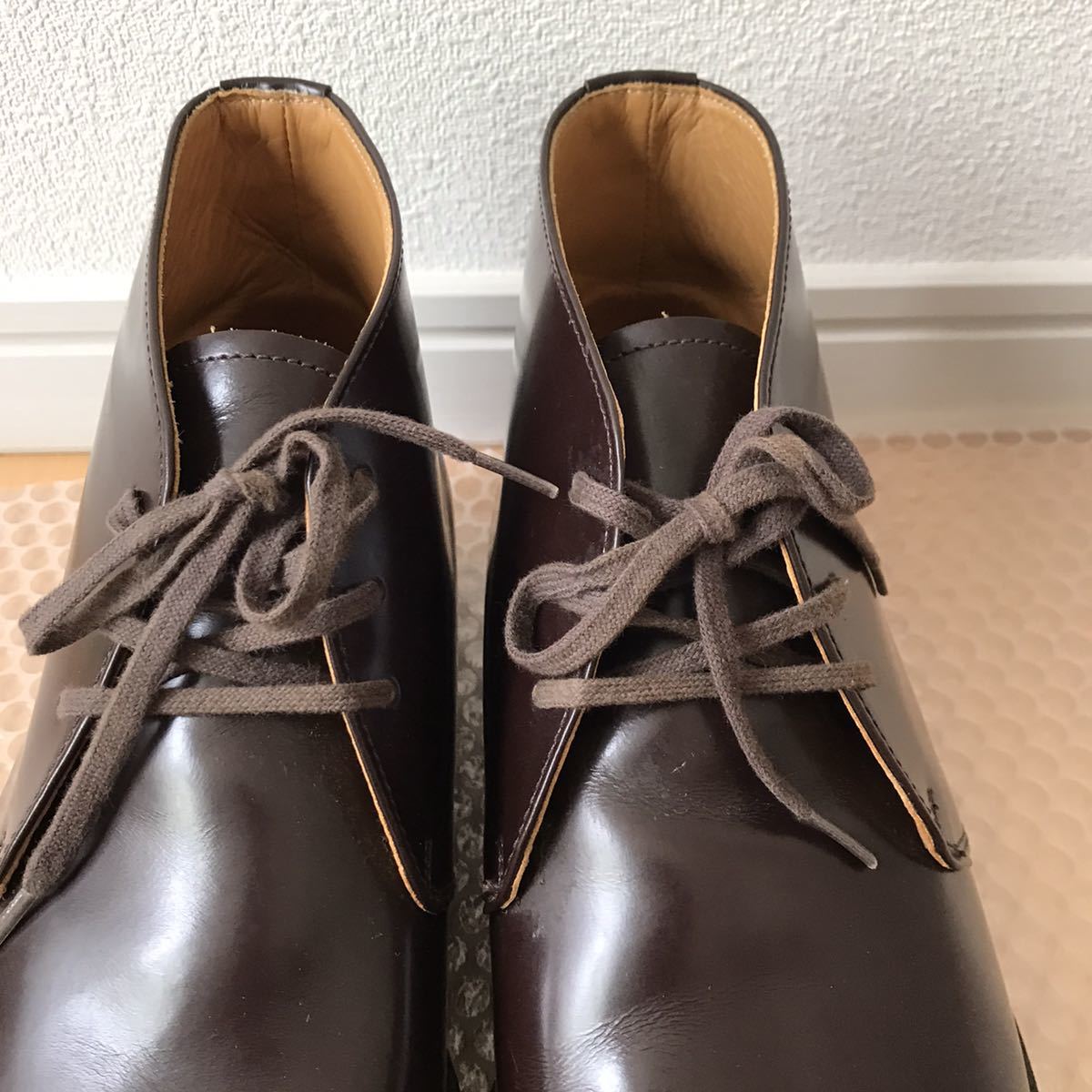 美品 Danner ダナー D4302 ポストマン チャッカブーツ US8.5 ブラウン 
