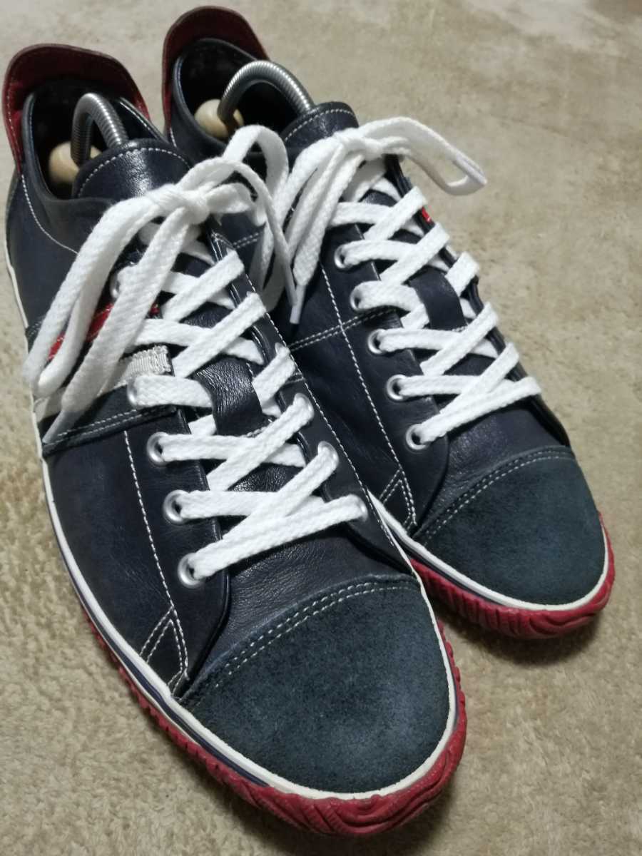 【人気モデル】spingle move LL/27.5cmスピングルムーブ/レザースニーカー日本製