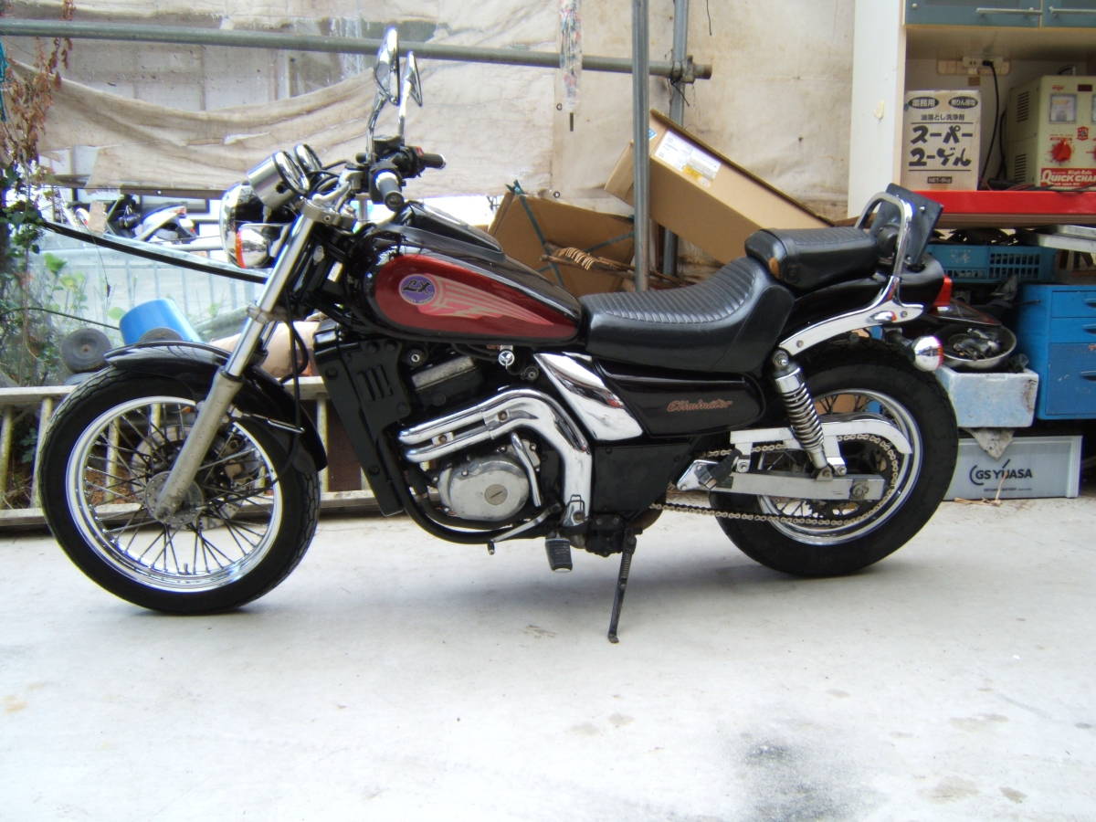 エリミネーター250LX   自賠責 令和10年5月まであります エリミネーター250lx 自賠責令和3年 カスタムしたて 【公式通販】