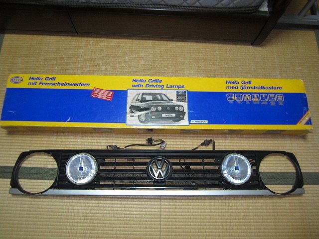 VW ゴルフ2 グリル GOLFⅡ 4灯 フォルクスワーゲン RSM 191853653F ② 