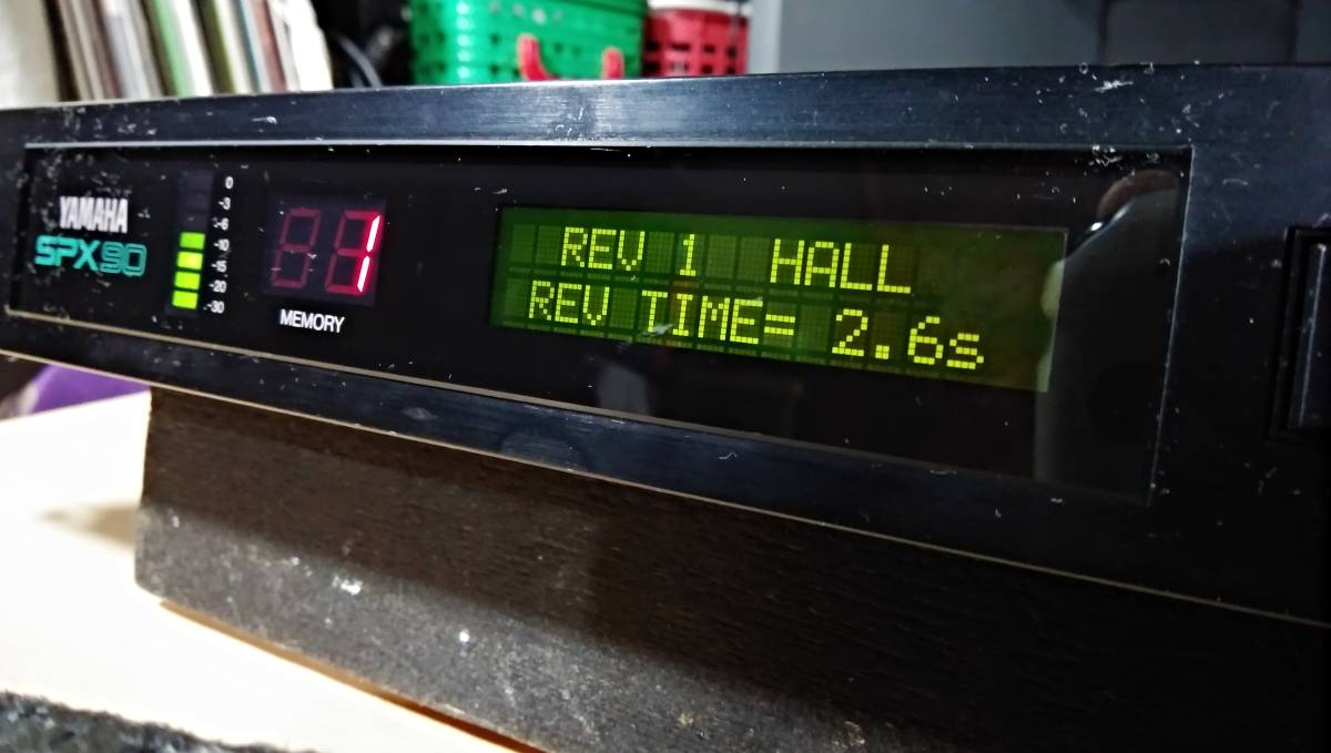 YAMAHA SPX90 リバーブエフェクター YAMAHA ヤマハ デジタルリバーブ