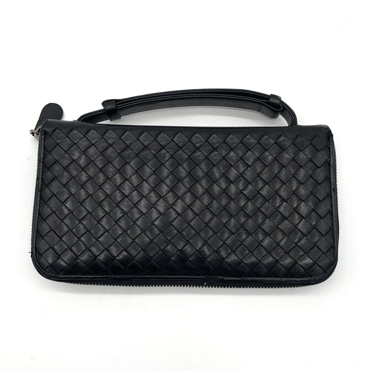 1円 【極美品】 BOTTEGA VENETA ボッテガヴェネタ イントレチャート 