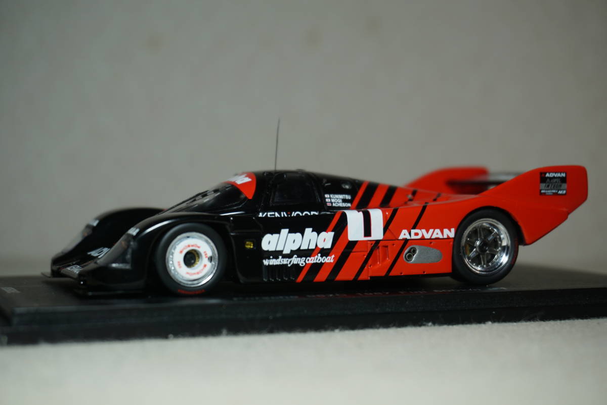 1/43 高橋国光 富士500km spark Porsche 962 C #1 1988 Fuji 500km