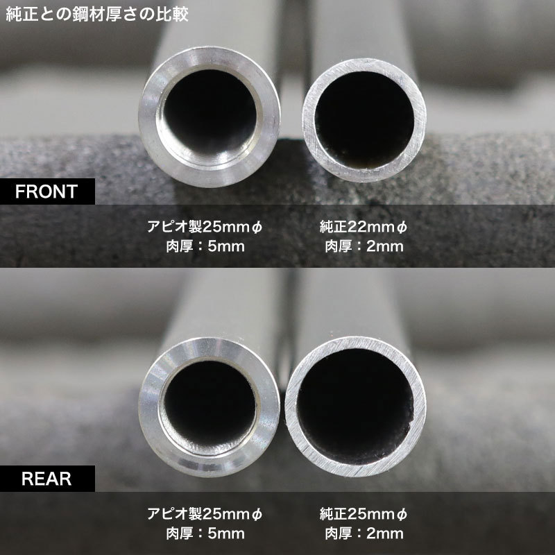 APIO アピオ 調整式強化ラテラルロッド フロント用 ジムニー JB64W