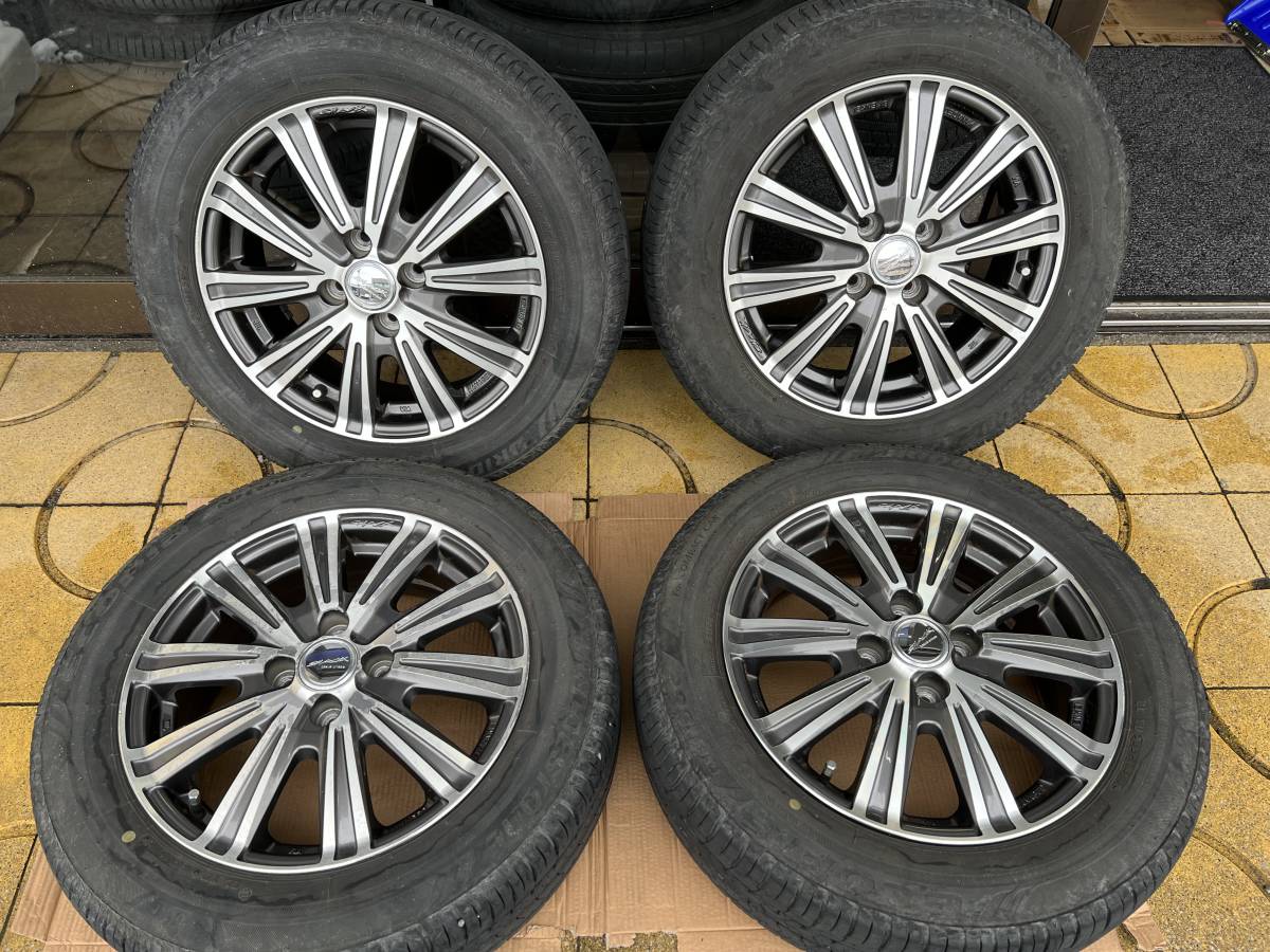 エンケイ SMACK 15インチ 5.5J +43 PCD100 4穴/BSエコピア 175/65R15 