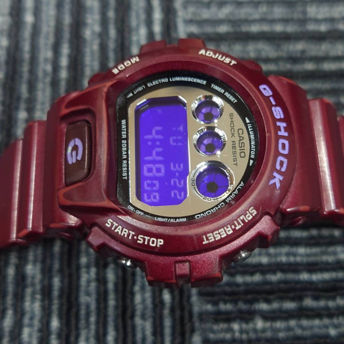 1円～ レア 腕時計 カシオ CASIO G-SHOCK 1289 DW-6900SB-4JF QZ 